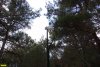 Камера видеонаблюдения на заборе